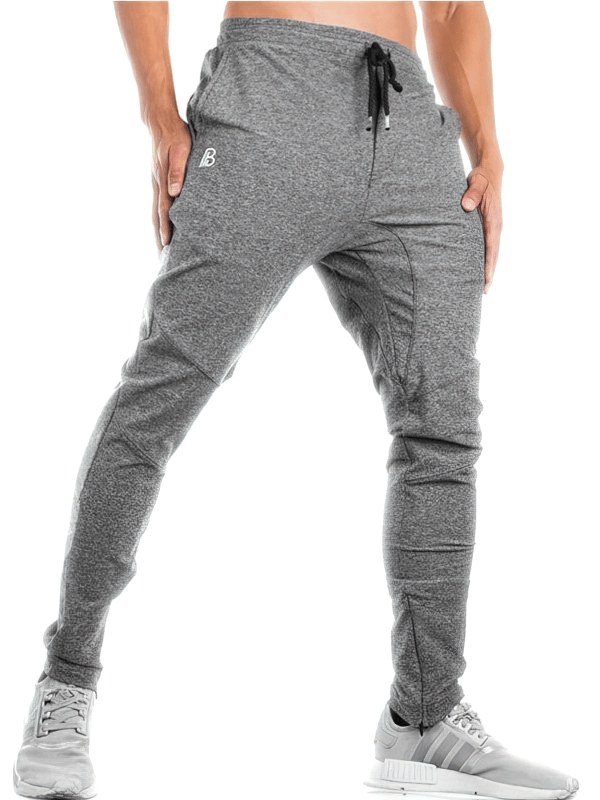 Men's sports elastic quick-drying pants with pockets, ideal for workouts, lightweight and breathable, SF1117.
